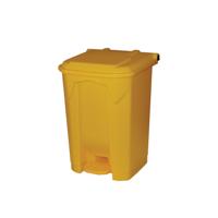 PEDAL BIN 50 LITRE YELLOW