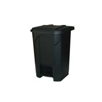 PEDAL BIN 80L 410X470X670 GREY