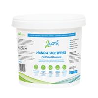 2WORK PATIENT CLEANS WIPES X150 PK4