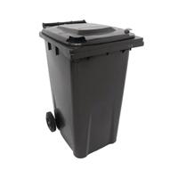 2WORK WHEELIE BIN 240L GREY