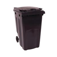 2WORK WHEELIE BIN 360L GREY