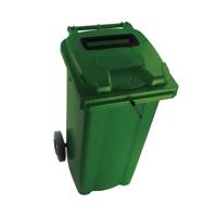 2WORK WHEELIE BIN LID 140L GREEN