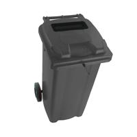 2WORK WHEELIE BIN LID 140L GREY