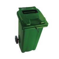 2WORK WHEELIE BIN LID 240L GREEN