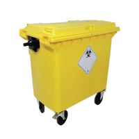 2WORK WHEELIE BIN LOCK CLINICAL 770L