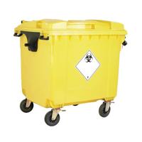 2WORK WHEELIE BIN LOCK CLINICL 1100L