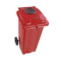 2WORK WHEELIE BIN 240L BOT/LOCK