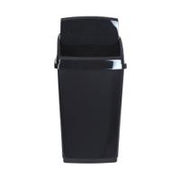 2Work Swing Top Bin 30 Litre Black 2W810011