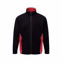 SILVERSWIFT FLEECE BLACK/RED XL