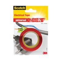 SCOTCH ELECTRICAL TAPE RED 10MX15MM