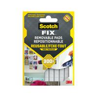 SCOTCH-FIX REM ADH PADS 11X15MM PK36