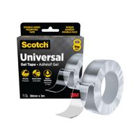SCOTCH UNIV GEL TAPE CLEAR 30MMX3M
