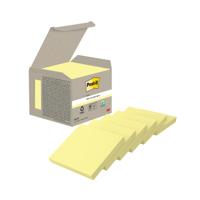 POST-IT RECYCLED NOTE 100S C/YLW PK6