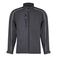 CRANE FUR-LND SOFTSHELL CHAR/BLK L