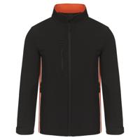 SILVERSWIFT SOFTSHELL BLK/ORG XS