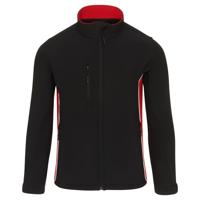 SILVERSWIFT SOFTSHELL BLK/RED XS