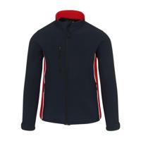 SILVERSWIFT SOFTSHELL NVY/RED XS