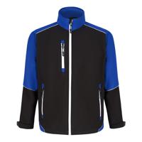 FIREBACK SOFTSHELL BLK/RO BLU 5XL