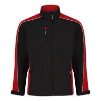 AVOCET SOFTSHELL BLACK/RED 4XL