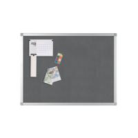 Q-Connect Notice Board 900x600mm Aluminium Frame Grey 9700025