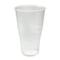 Plastic Pint Glasses Clear (50 Pack) 0510043