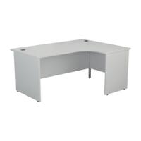 JEMINI RDL RH DESK PANEL WHITE