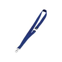 Durable Soft Lanyard with Clip and Safety Release Blue (Pack of 10) 8137/07