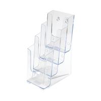 4 TIER LIT HOLDER 1/3 A4/DL PTRT