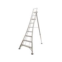 ADJUSTABLE 7 TREAD TRIPOD LADDER