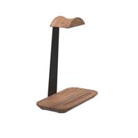 ALBA HEADPHONE STAND BLACK/WALNUT