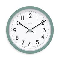 ELSTOW SMALL CLOCK GREEN 20CM 22845