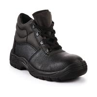 BLACK S1P SAFETY BOOTS 4