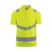 YELLOW HI-VIS POLO SHIRT S
