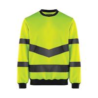 YELLOW HI-VIS SWEATSHIRT S