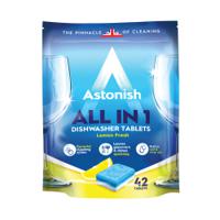 Astonish All in 1 Dishwasher Tablets Blue (Pack of 42) AST22180