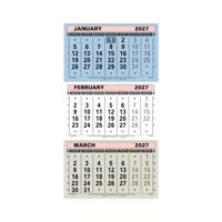 AT-A-GLANCE 3 MONTHLY CALENDAR 2027