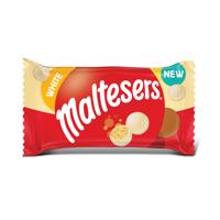 MALTESERS WHT CHOC+HON BAG 30G PK25