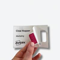 SELF-ADHESIVE VISITOR BADGES ROLL