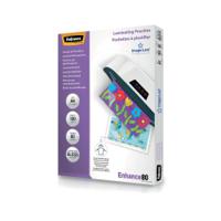 Fellowes Laminating Pouch A4 160 Micron Total Thickness Gloss (Pack of 100) 5306101