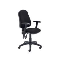 LUMO HBK OPTR CHAIR FDNG ARMS BLK