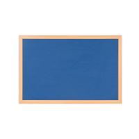 Bi-Office Earth Felt Notice Board 900x600mm Blue RFB0743233