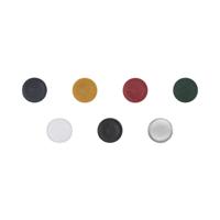 BI-OFFICE MAGNETS 30MM COLOURED