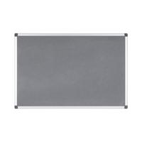 GREY FELT NBOARD 60X90CM ALU FRAME
