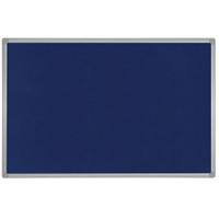 Bi-Office Felt Noticeboard 1200x900mm Blue FB1443186