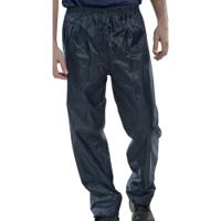 Beeswift Nylon B-Dri Trousers Navy Blue S