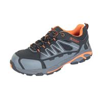 Beeswift S3 Composite Water Resistant Lace Up Trainers 1 Pair Black/Orange 10