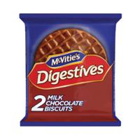 McVitie's Milk Chocolate Digestives 33g (Pack of 24) 32404