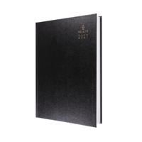COLLINS A4 DESK DIARY 2PPD BLK 2027