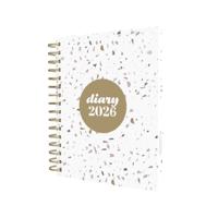 COLLINS DPP SCANDI DIARY WHITE A5 26