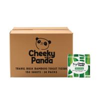 CHEEKY PANDA 2-PLY TISS TRAVEL PK36